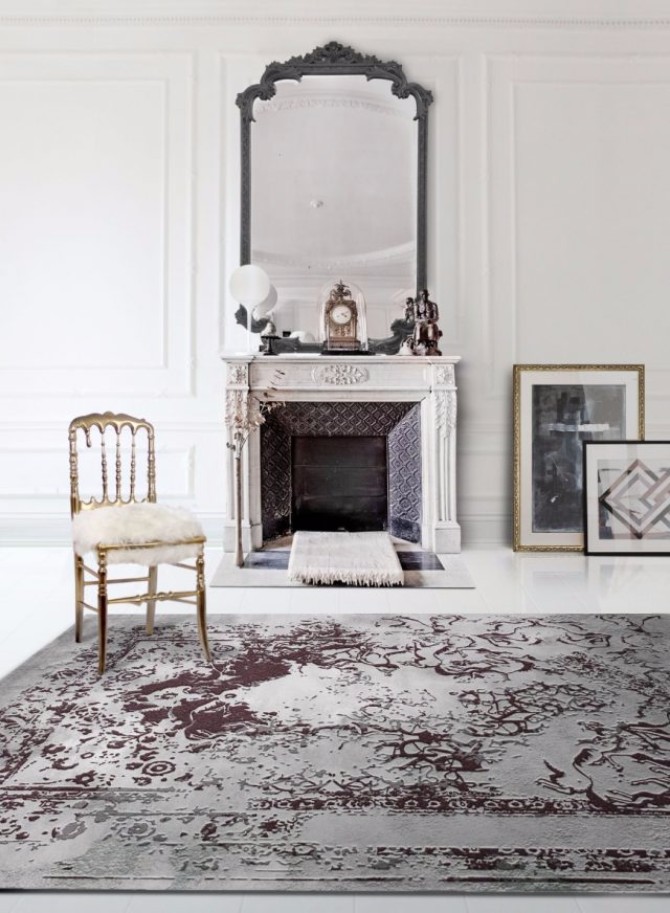 7 FAMOUS LUXURY HOMES WITH SOPHISTICATED MODERN RUGS