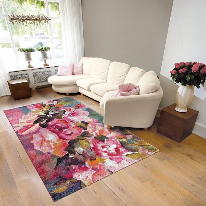 Keep it bold: follow the Summer trends using Pink Rugs!
