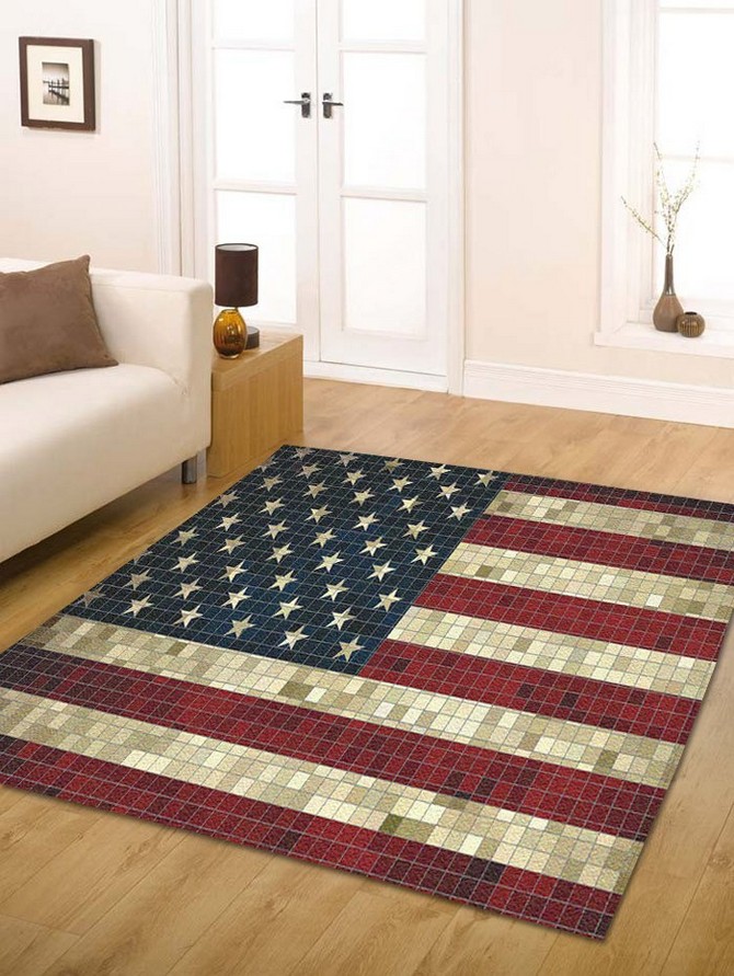 7 Bold Modern Rugs That Honor Fourth Of July