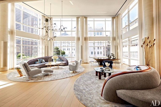 Living Room Rugs: 10 Smashing Ideas In Architectural Digest