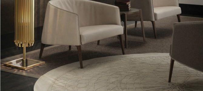 How to introduce a patterned rug in a living space