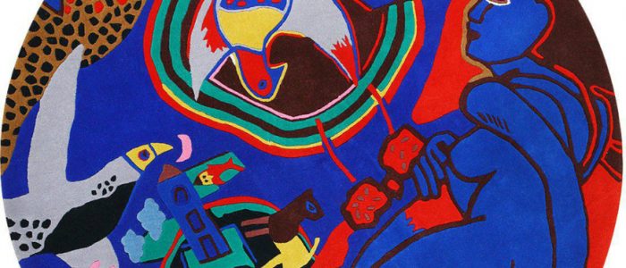 10 eye-catching round rugs that make your home decor attractive