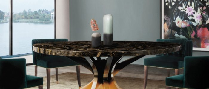 CONTEMPORARY GLAMOROUS DINING ROOM RUGS – Part II