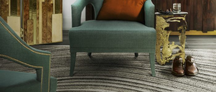 Contemporary Rugs that own the living room!