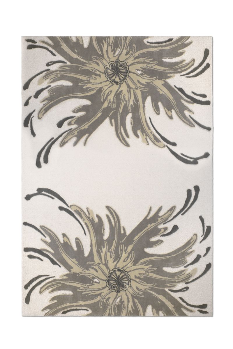 Best Wall Rugs Decoration: The Ultimate Secrets List, Modern Contemporary with the Neptuno rug in green and white colors.