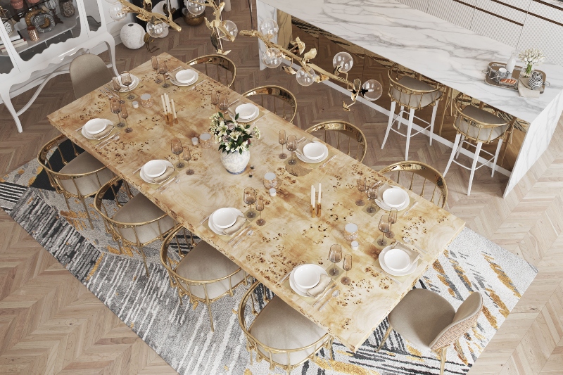 Fabulous Modern Dining Room Rugs For Your Home Interior