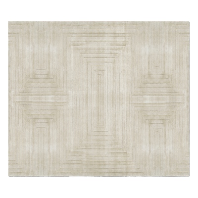 white garden rug