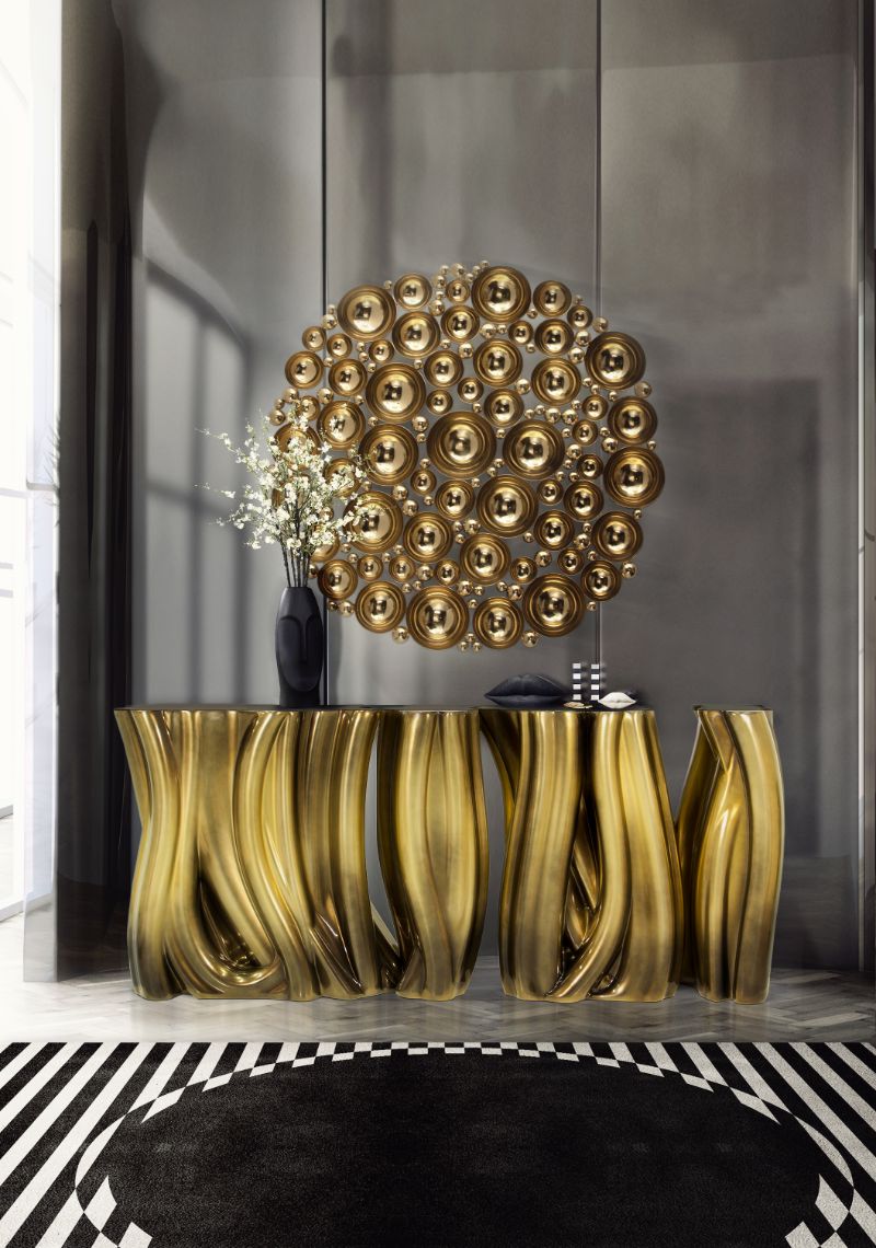 modern minimalist hallway with black and white rug. Hallway Makeover: Runner Rug Ideas To Renovate Your Home