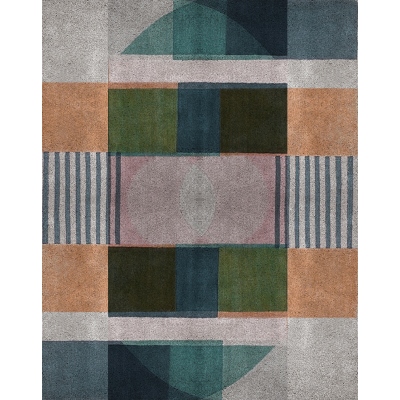 modern contemporary geometric rug