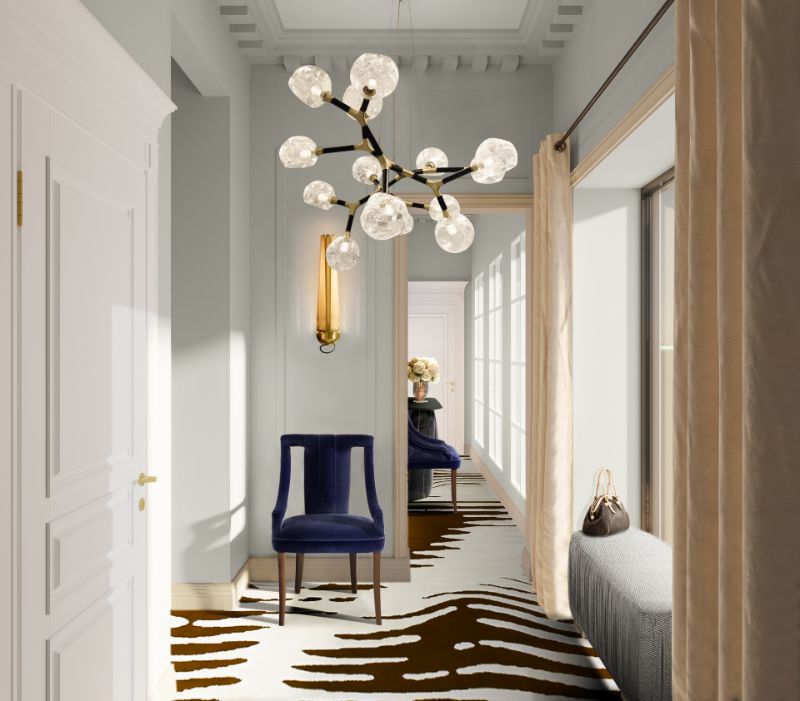 Modern contemporary rug in a hallway. The Finest Modern Wool Carpets - The 2022 Ultimate List