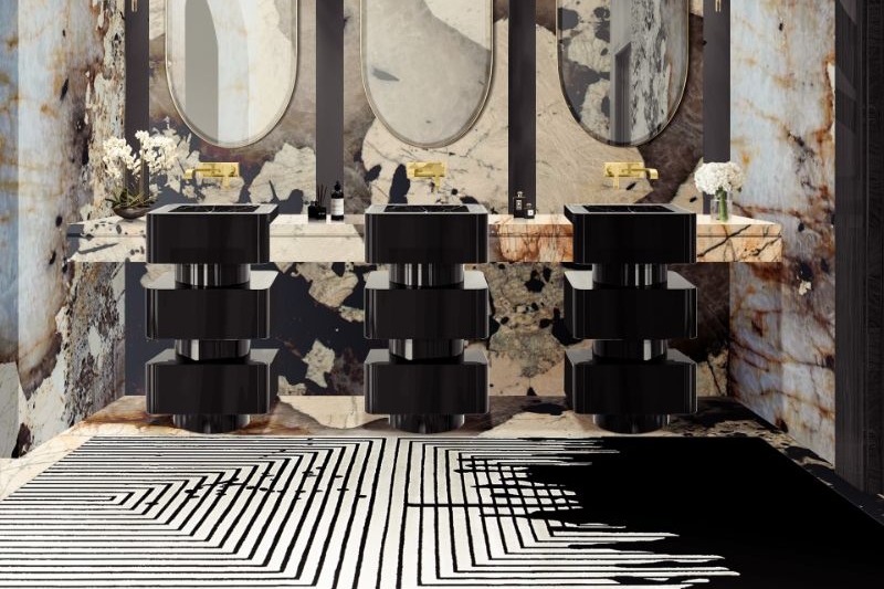 Elegant Bathroom Rug Ideas For a Luxurious Modern Interior Design