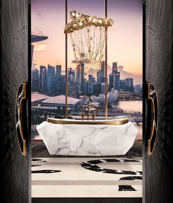 Elegant Bathroom Rug Ideas For a Luxurious Modern Interior Design