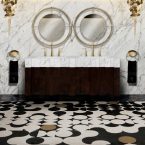 6 Ideas For Bathroom Design With Dashing Rugs