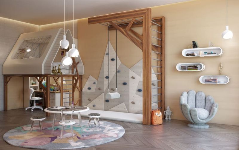 Clever Kids' Bedroom Rug Ideas You Won't Want To Miss, playroom with incredible design
