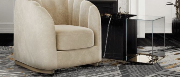 The Best Armchairs and Wool Rugs For A Cozy Reading Corner