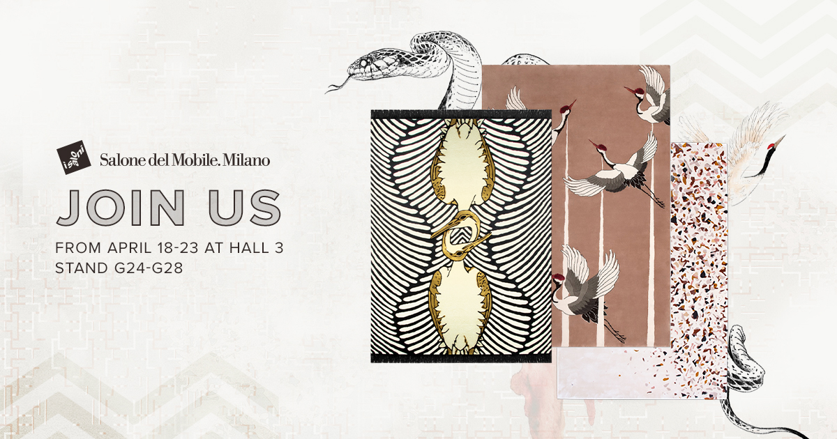 Milan Design Week - Exciting News From Rug'Society For Salone del Mobile 2023