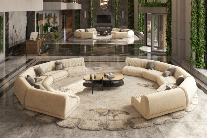 Luxurious Contemporary Design With Stunning Rugs