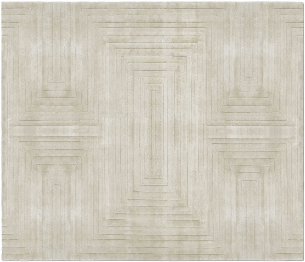 White garden Rug - Luxury Office Design: Trendy and Contemporary Rugs