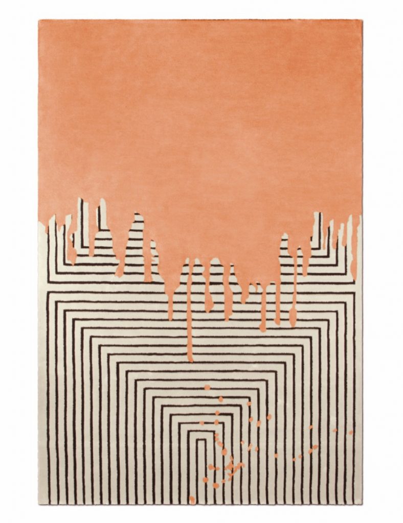 Valemcia Rug in peach tones - 2025 Interiors Color Forecast: The Color Revolution Book